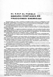 thumbnail of El ERP al Pueblo