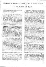 thumbnail of Segunda Carta al PRT