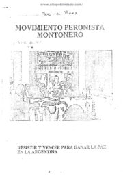 thumbnail of Movimiento Peronista Montonero