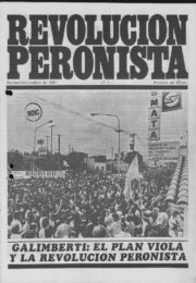 thumbnail of Revolucion Peronista 1981 N 1