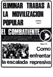 thumbnail of El Combatiente n 109