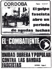 thumbnail of El Combatiente n 110