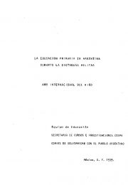 thumbnail of cospa-la-educacion-primaria-durante-la-dictadura-1979